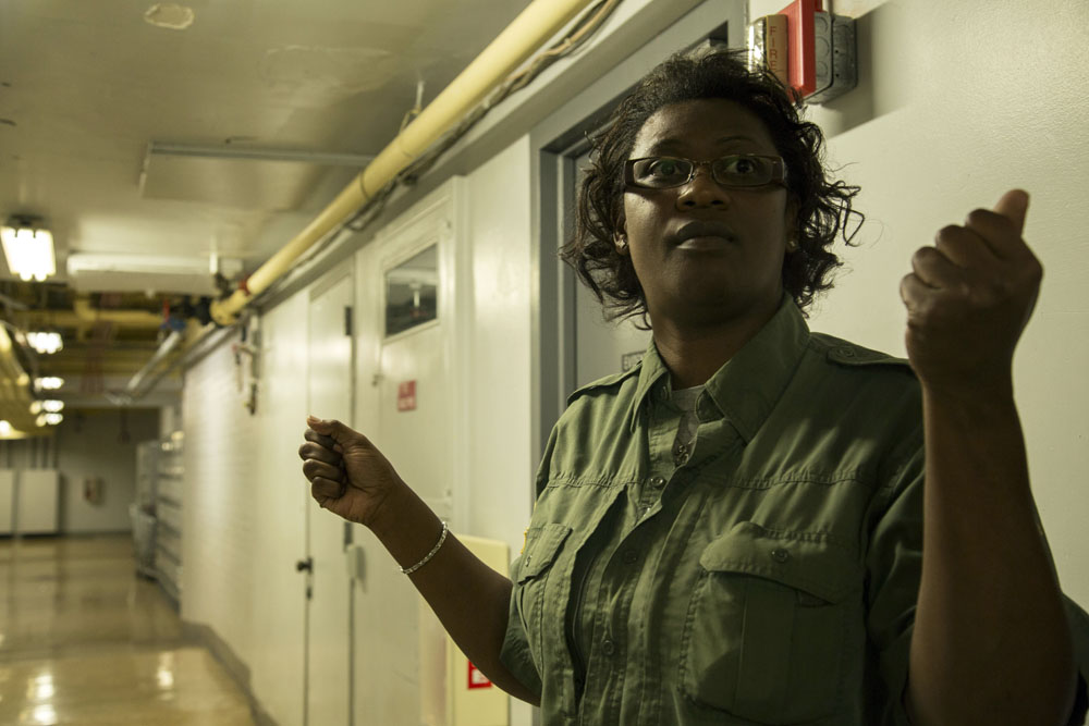 She processes the evidence that helps put accused criminals away